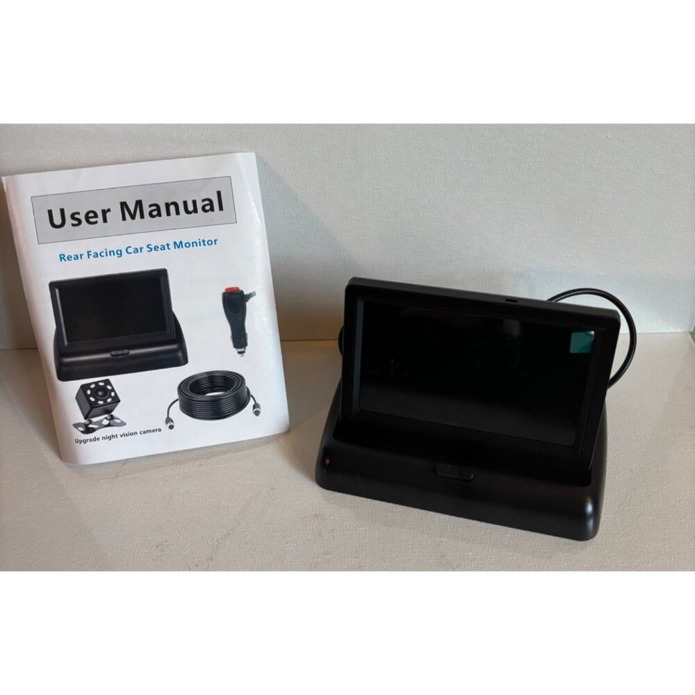 Itomoro Baby Car Monitor Plug And Play‎ Easy Install For Rear Facing Seats